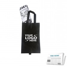 Newspaper Bag with Handle and Loop